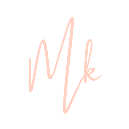 Manpreet Kaur Website Logo Baby Pink SVG File